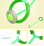 Flash Jumping Rope Ball Kids Outdoor Fun Sports Toy LED Children Jumping Force Reaction Training Swing Ball Child-parent Games