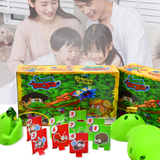 Chameleon Lizard Mask Wagging Tongue Lick Cards Board Games for Children Family Party Toys Antistress Funny Desktop Game Toys