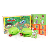 Chameleon Lizard Mask Wagging Tongue Lick Cards Board Games for Children Family Party Toys Antistress Funny Desktop Game Toys