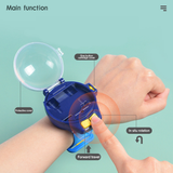 Children Cartoon Mini RC Remote Control Car Watch Toys Electric Wrist Rechargeable Wrist Racing Cars Watch For Boys Girls Gifts