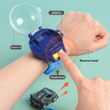 Children Cartoon Mini RC Remote Control Car Watch Toys Electric Wrist Rechargeable Wrist Racing Cars Watch For Boys Girls Gifts