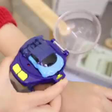 Children Cartoon Mini RC Remote Control Car Watch Toys Electric Wrist Rechargeable Wrist Racing Cars Watch For Boys Girls Gifts