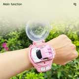 Children Cartoon Mini RC Remote Control Car Watch Toys Electric Wrist Rechargeable Wrist Racing Cars Watch For Boys Girls Gifts