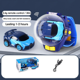 Children Cartoon Mini RC Remote Control Car Watch Toys Electric Wrist Rechargeable Wrist Racing Cars Watch For Boys Girls Gifts