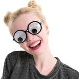 Funny Googly Eyes Goggles Shaking Eyes Party Glasses Novelty Toys For Party Cosplay Costume Props Halloween Party Decoration