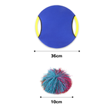 Funny Ball Toy Parent Child Easy Apply Throwing Funny Kids Toy Racket Catch Ball Game Set Interactive Outdoor Sports