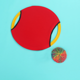 Funny Ball Toy Parent Child Easy Apply Throwing Funny Kids Toy Racket Catch Ball Game Set Interactive Outdoor Sports