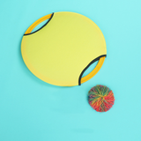 Funny Ball Toy Parent Child Easy Apply Throwing Funny Kids Toy Racket Catch Ball Game Set Interactive Outdoor Sports