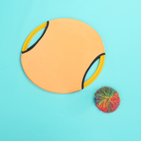 Funny Ball Toy Parent Child Easy Apply Throwing Funny Kids Toy Racket Catch Ball Game Set Interactive Outdoor Sports