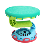 Bouncing ring throwing ball children's sense training sports toy double butt catapult bouncy ball parent-child game