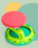 Bouncing ring throwing ball children's sense training sports toy double butt catapult bouncy ball parent-child game