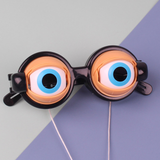 Crazy Big Eyes Glasses Novelty Toy Kids Cosplay Party Favors Funny Jokes Pranks Glasses Toy Plastic Glasses Birthday Kids Gift