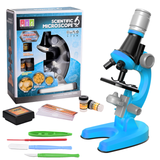 Zoom Microscope Biology Lab LED 1200x School Children Science Experiment Kit Education Scientific Toys Gifts For Child Scientist