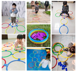 Kids Outdoor Toys Hopscotch Ring Jumping For Kids Sports Outdoor Play Outside Toys Children Garden Backyard Indoor Carnival Game