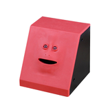 Cute Face Bank Money Safe Box Piggy Banks Eats Sensor Coin Box For Money Saving Creative Safes Piggy Bank Children Gift