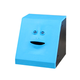 Cute Face Bank Money Safe Box Piggy Banks Eats Sensor Coin Box For Money Saving Creative Safes Piggy Bank Children Gift